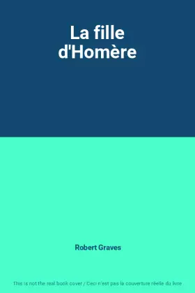 Couverture du produit · La fille d'Homère