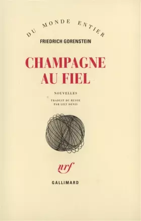Couverture du produit · Champagne au fiel