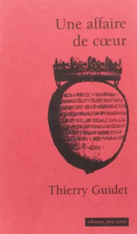 Couverture du produit · Une affaire de coeur