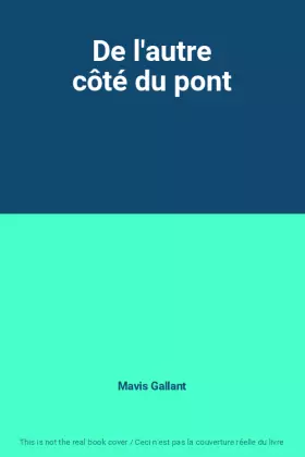 Couverture du produit · De l'autre côté du pont