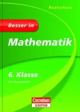 Couverture du produit · Besser in Mathematik - Realschule 6. Klasse: Mit Übungen, Tests und Stichwortverzeichnis