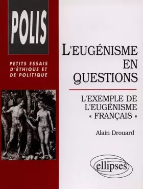 Couverture du produit · L'eugénisme en questions: L'exemple de l'eugénisme français
