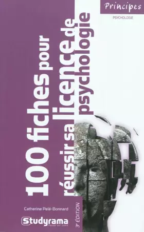 Couverture du produit · 100 fiches pour réussir sa licence de psychologie