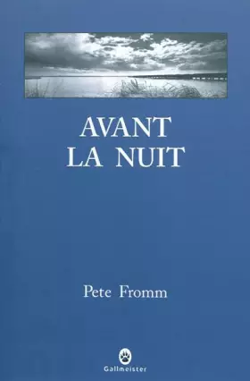 Couverture du produit · Avant la nuit : Nouvelles