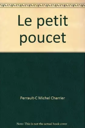 Couverture du produit · Le petit poucet                                                                               010598