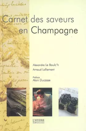 Couverture du produit · Carnet de saveur en champagne