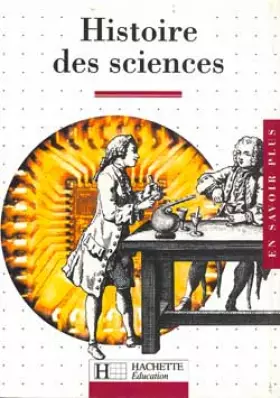 Couverture du produit · Histoire des sciences