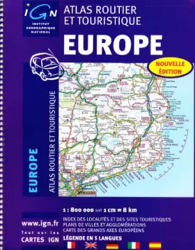 Couverture du produit · Europe Atlas: IGN-A95050