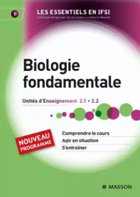 Couverture du produit · Biologie fondamentale UE 2.1 et UE 2.2