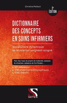 Couverture du produit · Dictionnaire des concepts en soins infirmiers - 2e édition