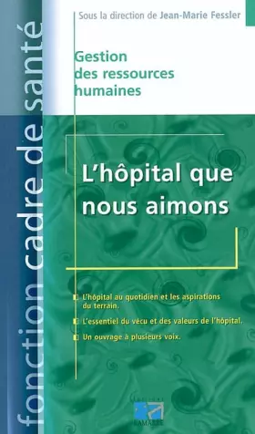 Couverture du produit · L'hôpital que nous aimons