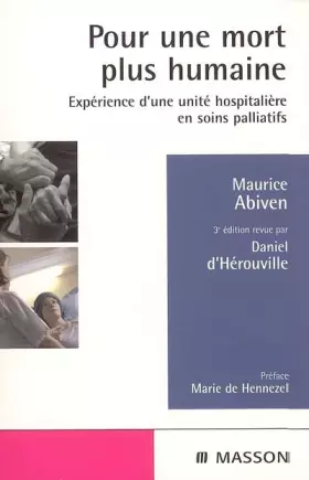 Couverture du produit · Pour une mort plus humaine : Expérience d'une unité hospitalière de soins palliatifs