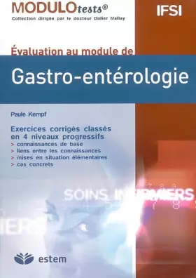 Couverture du produit · Gastro-entérologie modulotests