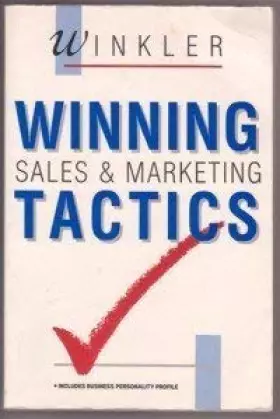 Couverture du produit · Winning Sales and Marketing Tactics