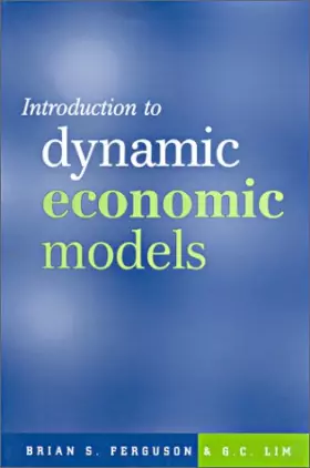 Couverture du produit · Introduction To Dynamic Economic Models
