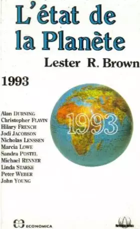 Couverture du produit · L'Etat de la planète  1993