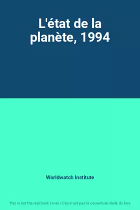 Couverture du produit · L'état de la planète, 1994