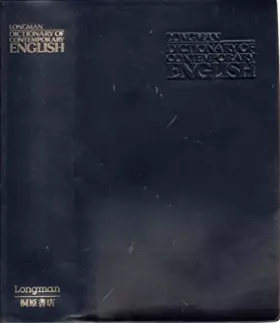 Couverture du produit · Longman Dictionary of Contemporary English