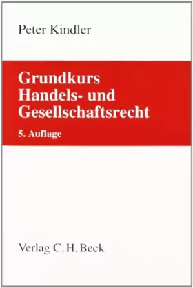 Couverture du produit · Grundkurs Handels- und Gesellschaftsrecht