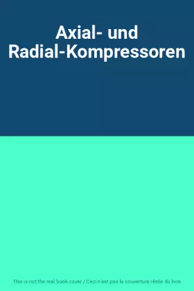 Couverture du produit · Axial- und Radial-Kompressoren