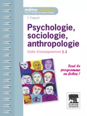 Couverture du produit · Psychologie, sociologie, anthropologie: Unité d'enseignement 1.1