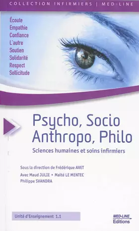 Couverture du produit · Psycho, socio, anthropo, philo...: Sciences humaines et soins infirmiers