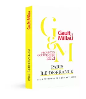 Couverture du produit · Paris - Ile de France 2021: 555 restaurants et 1028 artisans