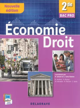 Couverture du produit · Economie droit 2e Bac Pro