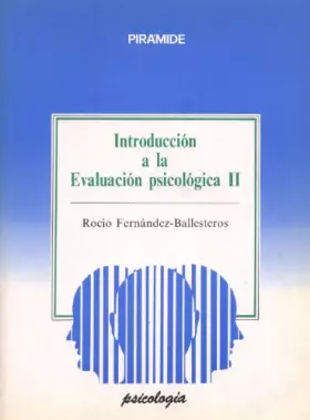Couverture du produit · Introduccion a la evaluacion psicologica I (2 tomos)