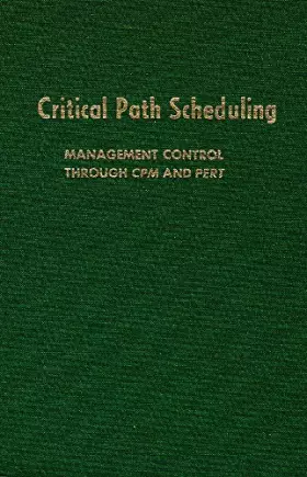 Couverture du produit · Critical Path Scheduling: Management Control