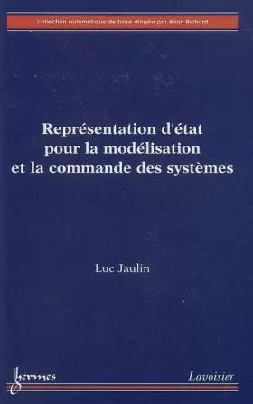 Couverture du produit · Réprésentation d'état pour la modélisation et la commande des systèmes