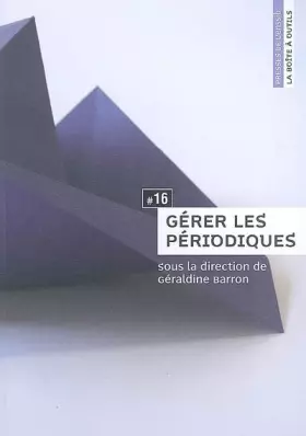 Couverture du produit · Gérer les périodiques