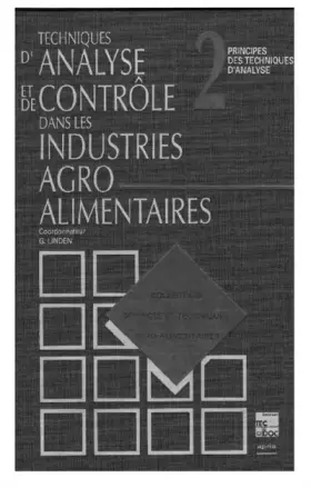 Couverture du produit · Techniques d'analyse et de contrôle dans les industries agro-alimentaires, volume 2