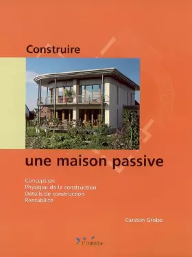 Couverture du produit · Construire une maison passive
