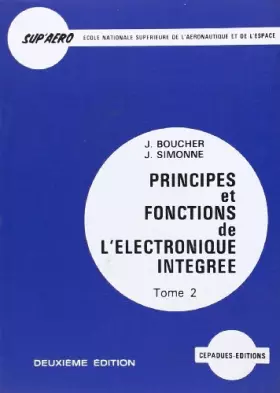Couverture du produit · Principes et fonctions de l'électronique intégrée