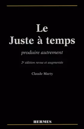 Couverture du produit · Le Juste à temps