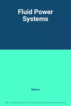 Couverture du produit · Fluid Power Systems