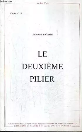 Couverture du produit · Le Deuxième pilier : Données et réflexions sur la sécurité européenne (Les Sept épées)