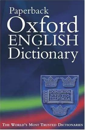 Couverture du produit · Oxford paperback english dictionary : 5the Edition