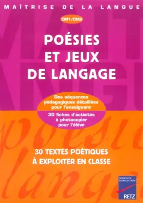 Couverture du produit · Poésies et jeux de langage CM1 CM2