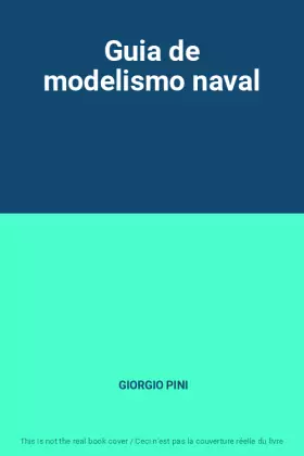 Couverture du produit · Guia de modelismo naval