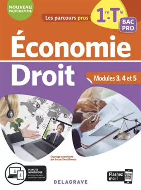 Couverture du produit · Économie-Droit 1re, Tle Bac Pro (2020) - Pochette élève