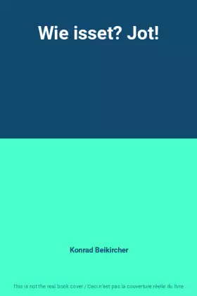 Couverture du produit · Wie isset? Jot!