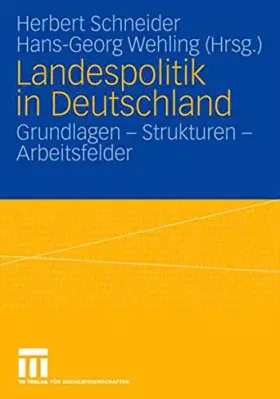 Couverture du produit · Landespolitik in Deutschland: Grundlagen - Strukturen - Arbeitsfelder