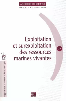 Couverture du produit · Exploitation et surexploitation des ressources marines vivantes