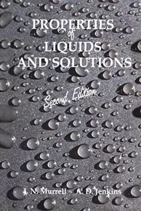 Couverture du produit · Properties of Liquids and Solutions, 2nd Edition
