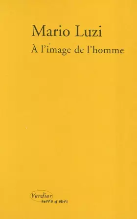 Couverture du produit · À l'image de l'homme