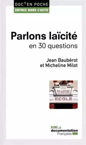 Couverture du produit · Parlons laïcité en 30 questions