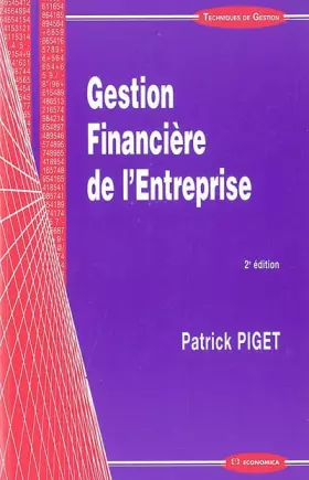 Couverture du produit · Gestion Financière de l'Entreprise