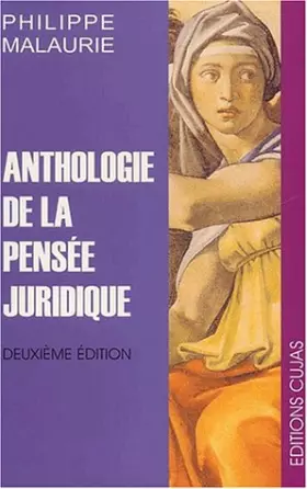 Couverture du produit · Anthologie de la pensée juridique. 2ème édition